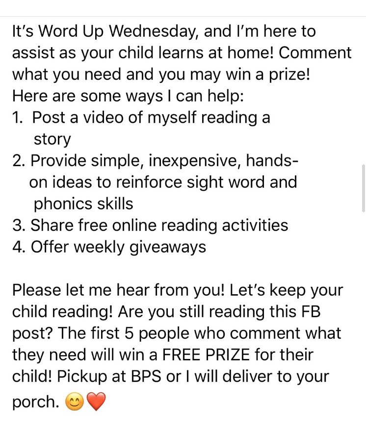 Brewbaker Primary (@brewbakerprima1) on Twitter photo Itβs Word Up Wednesday @ BPS! Exciting info below! Prizes and assistance from our Reading Interventionist, Mrs. Swearingen! πππ<a href="/MPSAL/">Montgomery Public Schools</a> Itβs Word Up Wednesday @ BPS! Exciting info below! Prizes and assistance from our Reading Interventionist, Mrs. Swearingen! πππ<a href="/MPSAL/">Montgomery Public Schools</a>