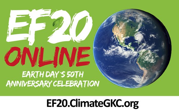hopefaithkc's tweet photo. Our partner, @ClimateGKC is hosting their annual Earth Festival Saturday, April 18th! This year will have numerous virtual presentations on Climate Change, Social Equity, and about the COVID-19.pandemic. Sign up using the link provided! https://t.co/nDOldMNwOj  #EF20 #KansasCity https://t.co/6dstjcHB4G