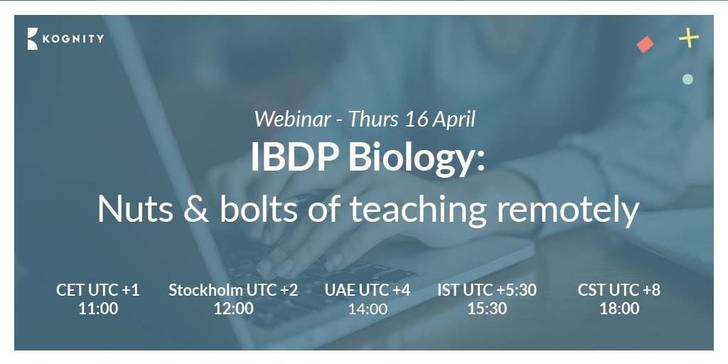 KognityEd's tweet photo. Webinar tomorrow for IBDP Biology teachers on how to increase engagement and effectively assess your students.
https://t.co/2hUoWZbmE2 https://t.co/y6goqSuUBY