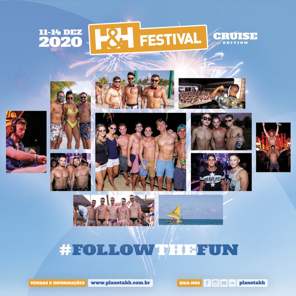 PlanetaHH's tweet photo. #FollowTheFun
Confira todas as informações sobre o H&H em 2020 nas redes sociais @PlanetaHH e em https://t.co/9Iya2JJnq5! #HH2020 #PlanetaSecretoHH #HHFestival #HHCruise #HHSun #HHFun #CostaFascinosa https://t.co/jpqQaDVu7r
