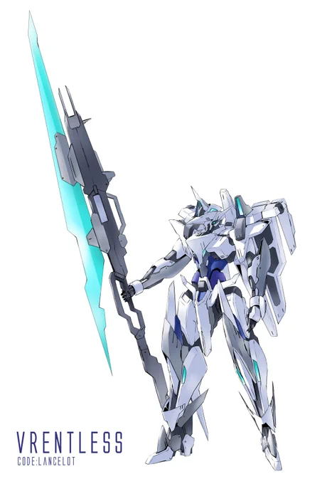 オリジナルメカデサイン, レントレース完成です。 落書き #ロボット #オリジナル #mecha #robot #knight 