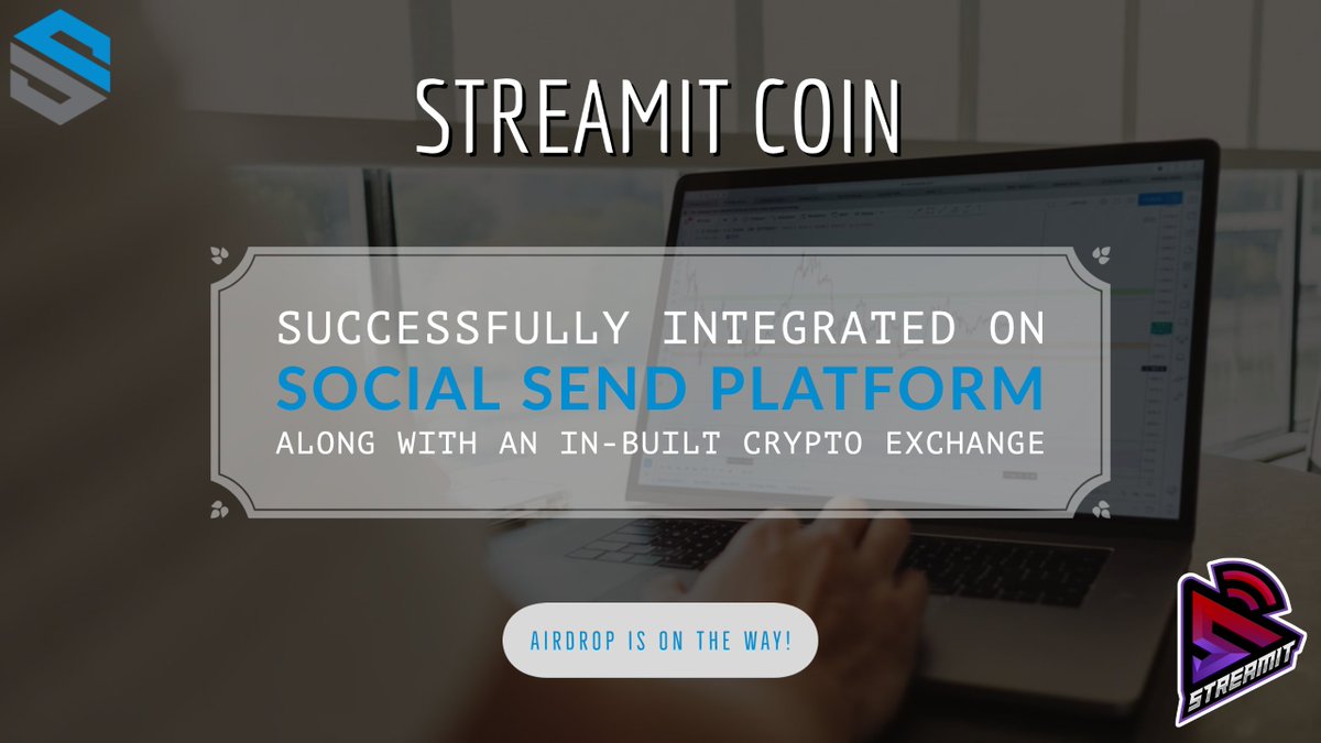 We are proud to announce that Flits Coin (@streamitcoin) has now been integrated on #Social $SEND platform, along with an in-built #exchange 

Happy Social Sending!

Happy Trading!

socialsend.net

#streamit $btc $ltc $rdd #updates #socialsend #masternode #pos #crypto