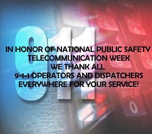 JeffreyJelinski's tweet photo. Itβs Wednesday, itβs day #3 of #NationalPublicSafetyTelecommunicatorsWeek, another opportunity to think of, an opportunity to thank our #911Dispatchers, our #UnsungHeros. @MNcounties @MNSheriffs @mncampripley @MNPoliceChiefs #GodBlessDispatch #StaySafe #KeepSmilin. πππππΊπΈ https://t.co/QiqXqASYAn