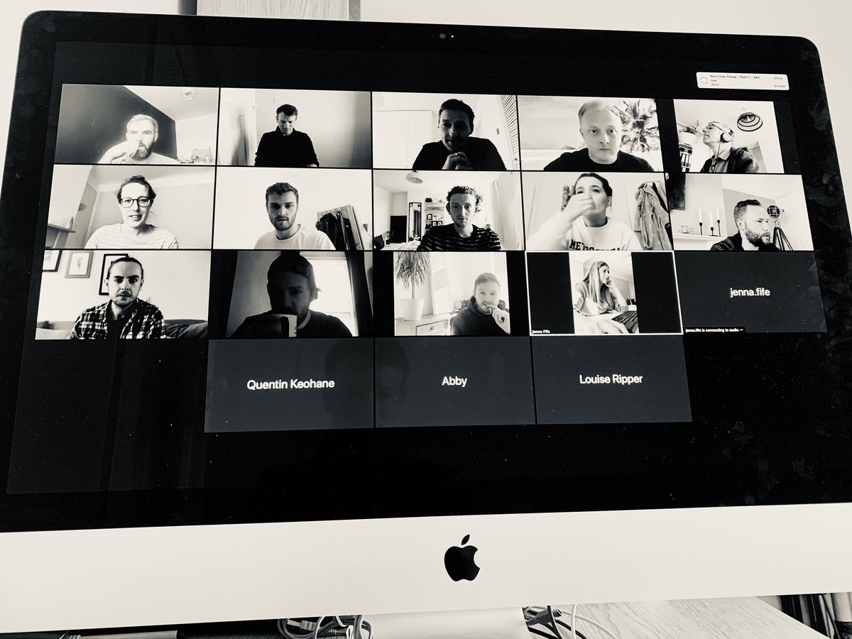 One of three online Revit training sessions organised by our BIM Manager <a href="/_StuartLarge/">Stuart Large</a> today, with our fantastic team. Weekly sessions a great way of catching up and developing skills. 
#BIM #Revit #Training