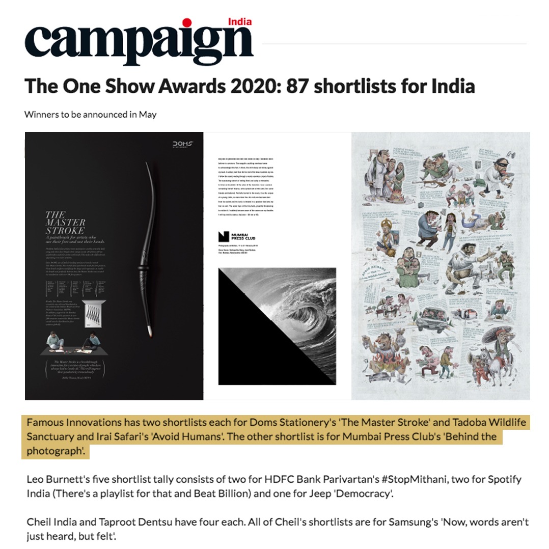 famous_india's tweet photo. #workbeatsnetwork
@Campaign_India @afaqs @BestMediaInfo https://t.co/VWeOYtYDmT