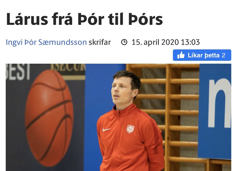 Hér er Lárus,
Um....