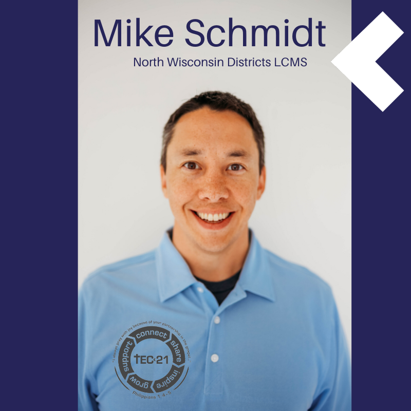 Meet the Facilitator! Mike Schmidt is our facilitator at the Green Bay, Wis. Innovation Center supporting teachers from the NWD! Thank you, Mike, for your leadership in Lutheran education!

#TEC21lcms #LutheranSchoolsThrive #MeetTheFacilitator #LuthEd