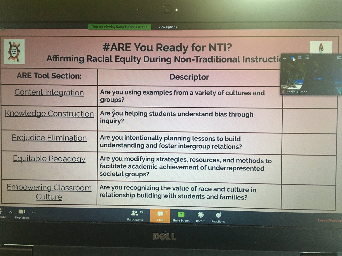 ARE you ready for NTI? Affirming Racial Equity during NTI #AREyouJCPS #JCPSAIC <a href="/DrDeNaySpeaks/">Dr. De'Nay Speaks</a> <a href="/CochranElem/">Cochran</a>