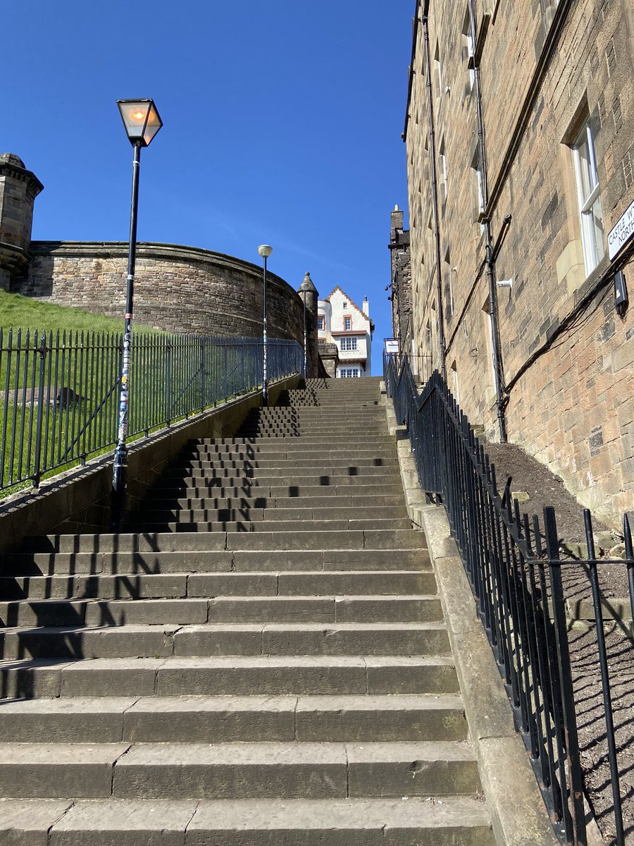 Edinburgh 3pm. Pretty quiet by the Castle...