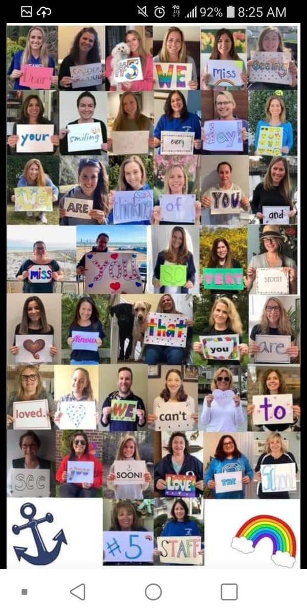 School5lab's tweet photo. School#5 Staff misses our students! https://t.co/FvmR43aWtx