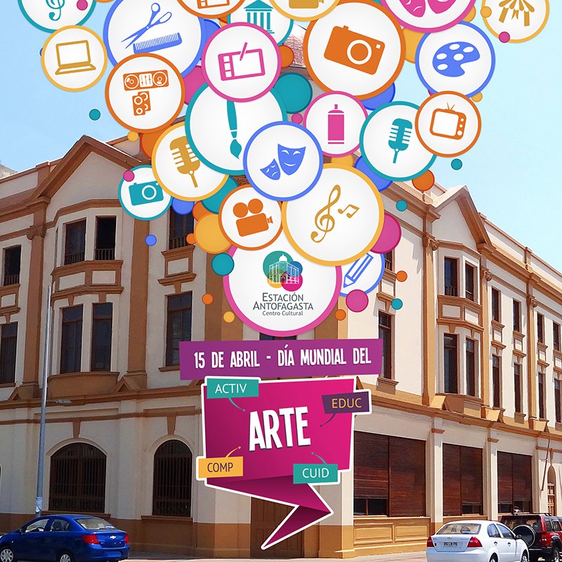 Estacion_Antof's tweet image. Trabajadores de las artes junto con los de salud son verdaderos superhéroes en estos momentos de pandemia♥️
#Felizdiamundialdelarte gracias a tod@s quienes escogieron estas armas para la vida🎪🎭🎨🎬🎤🎥📕🖋️🖌️🖍️#EstacionAntofagastaTeAcompaña #EntreTodosNosCuidamos #Antofagasta