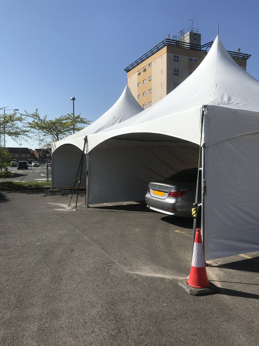 WyvernHealth's tweet photo. Massive "thank you" to Edward @QandREvents for donating 2 marquees to Wyvern Health Partnership so we can triage our patients outside at our Covid-19 unit in Swindon.
This will really help our clinicians and our patients.
https://t.co/Mar1f3kPda https://t.co/zuDBzou5VU