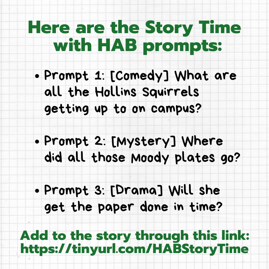 HollinsHAB's tweet photo. Here are the prompts!!! https://t.co/MWJ36TqGmF