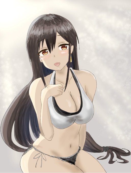 FF7のティファ描きました!ペコリーヌばっか描いてたので、すごく難しかった。。。やはり絵を綺麗に見せるには線画を徹底的にきれいにやる必要がありますね。今回線画を妥協してしまった点があったので反省です。#FF7 #ティファ #ファイナルファンタジー7  #イラスト初心者 