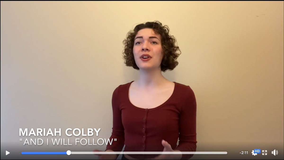 OUSMTD's tweet photo. #OUfromHome: https://t.co/oCPFtcSALm
Students from Musical Theatre Singing Styles class:
Mariah Colby, "And I Will Follow"
Maddie Kaplan, "Memory"
Hannah Grace Johnson, "Another Life"
#thisisou #ousmtd #ouhelps #outheatre
Don Brewer, instructor | Alissa Hetzner, piano https://t.co/kBw56jIAKP