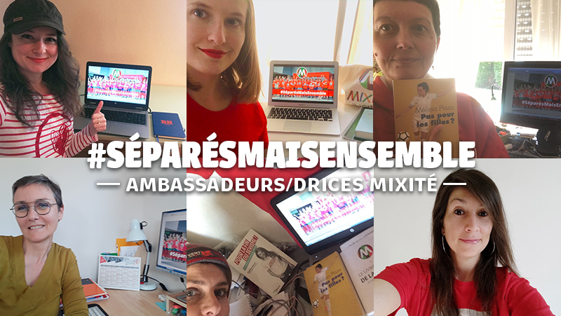 WeAreArkea's tweet photo. 📸 [#SéparésMaisEnsemble]
Aujourd'hui, on vous partage une photo de quelques collègues ambassadeurs/drices Mixité chez @cmarkea. 😀#MixiteInside

💬“Toujours là, ensemble et solidaires, malgré cette période de confinement.”
#RestezChezVous #WeAreArkea https://t.co/mAryWRIiK2