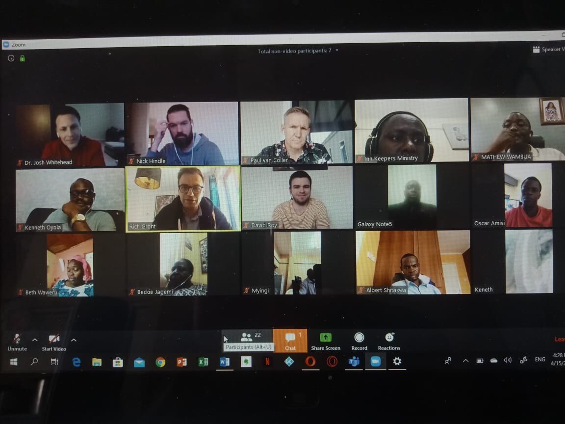 oscaramisi's tweet photo. Insightful conversations today with pastors across the globe on challenges of Covid 19 and the great solutions and innovations churches are coming up with.#⁦@joshuawhitehead⁩⁦@PaulvanColler⁩⁦@dcdonholm⁩⁦@rchogo⁩ ⁦@AngieGatme⁩⁦@dcumoja⁩ https://t.co/povGCxXMTr