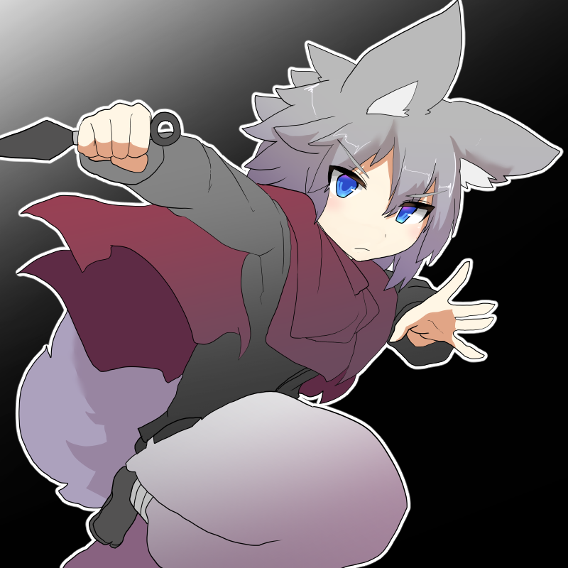「狼忍者のミシュルア(オリキャラ) ちんちんがついてるマイオリキャラの中で一番描い」|ねおしののイラスト