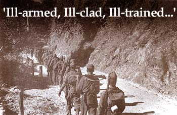 23 #PLA_MythsLess than a decade later came the 1962 war. Enough has been written about it. But still, I’ll add my own bit.As the Time Magazine wrote – ill armed, ill clad, ill trained, the only thing that the Indian Army did NOT lack was guts.