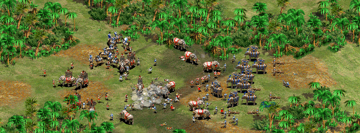 Le jeu-vidéo de stratégie Age of Empires II a d'ailleurs rendu un très bel hommage au royaume khmer* et à ses éléphants de guerre dans ses dernières mises à jour.*D'ailleurs ça se prononce "kmaï" et non "kmére"