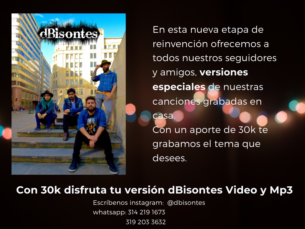 dbisontes's tweet photo. Promocionando nuestra nueva forma de hacer música! #rock #banda @Radionica2 https://t.co/Q057XzJUxN