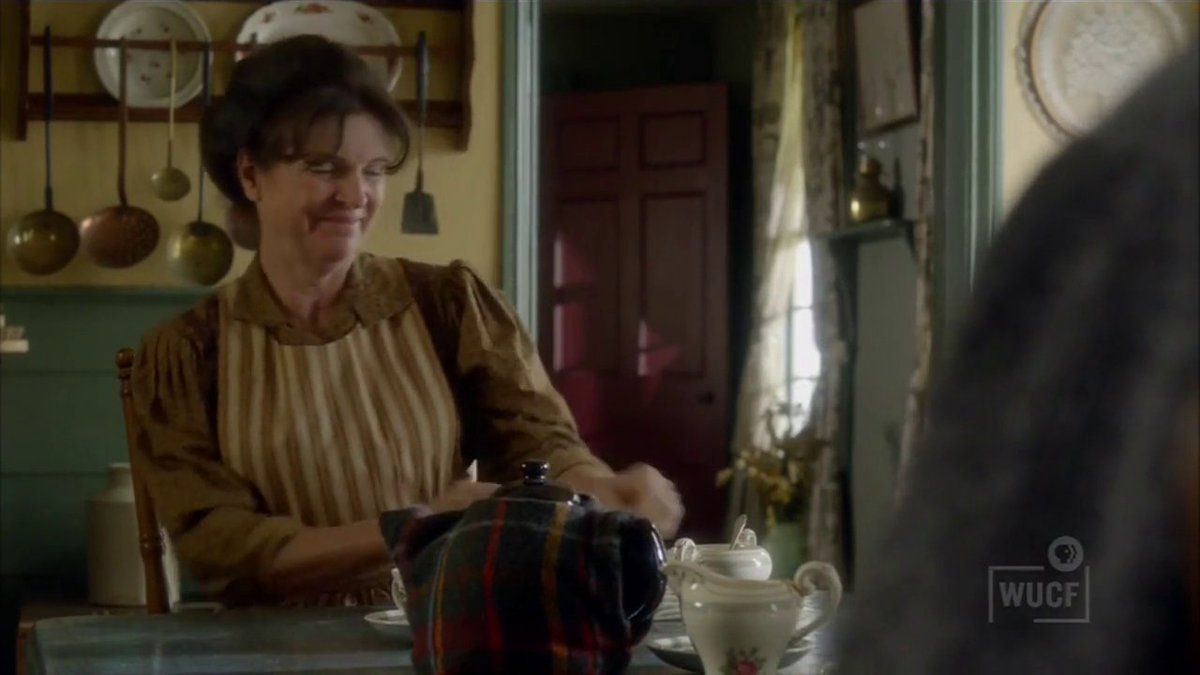 -Marilla Cuthbert: she wears glasses now and talks.