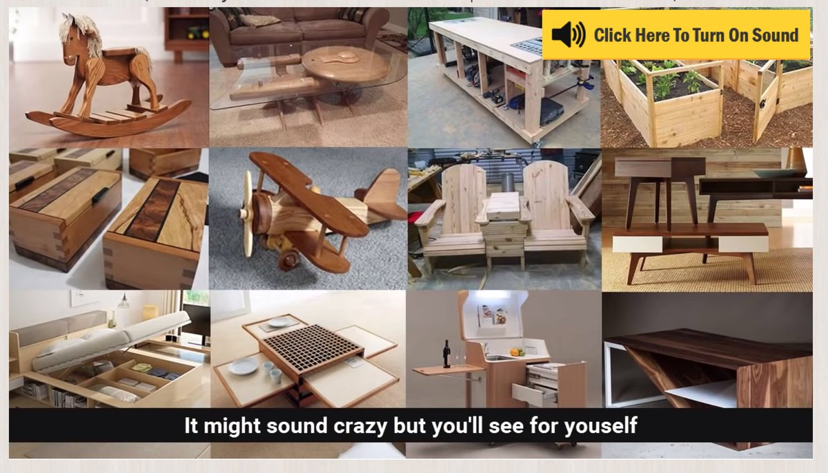 technoword's tweet image. If your home needs some updates and you can't find a good carpenter due to the coronavirus, here's a set of hundreds of wood-working plans I just found that may help you be your own carpenter. 
bit.ly/2RFFS85