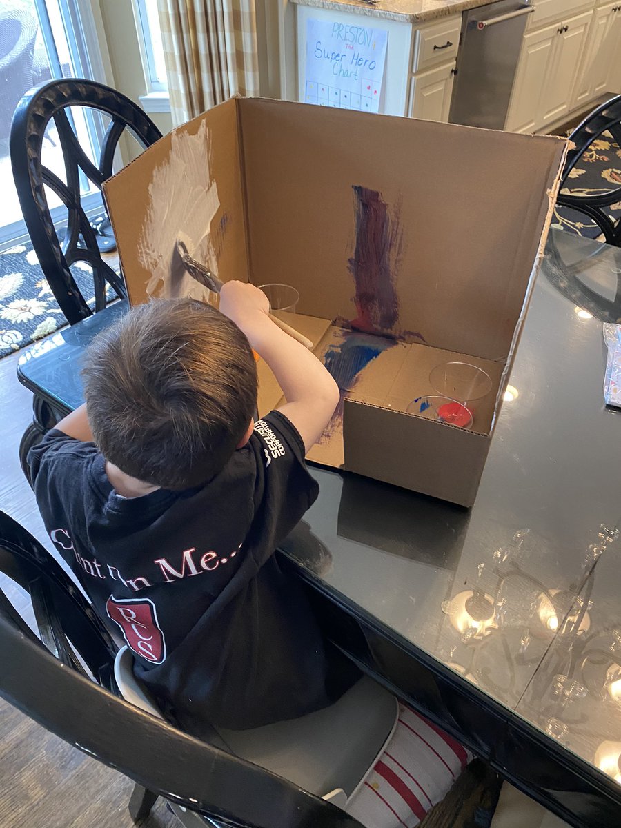WMSWARRIORSTEM's tweet image. STEM project #3!  Today P got to create his own ball toss game!  #STEMeducation #prekSTEM @rochcommschools @BaldwinRcs @CoryHeitsch