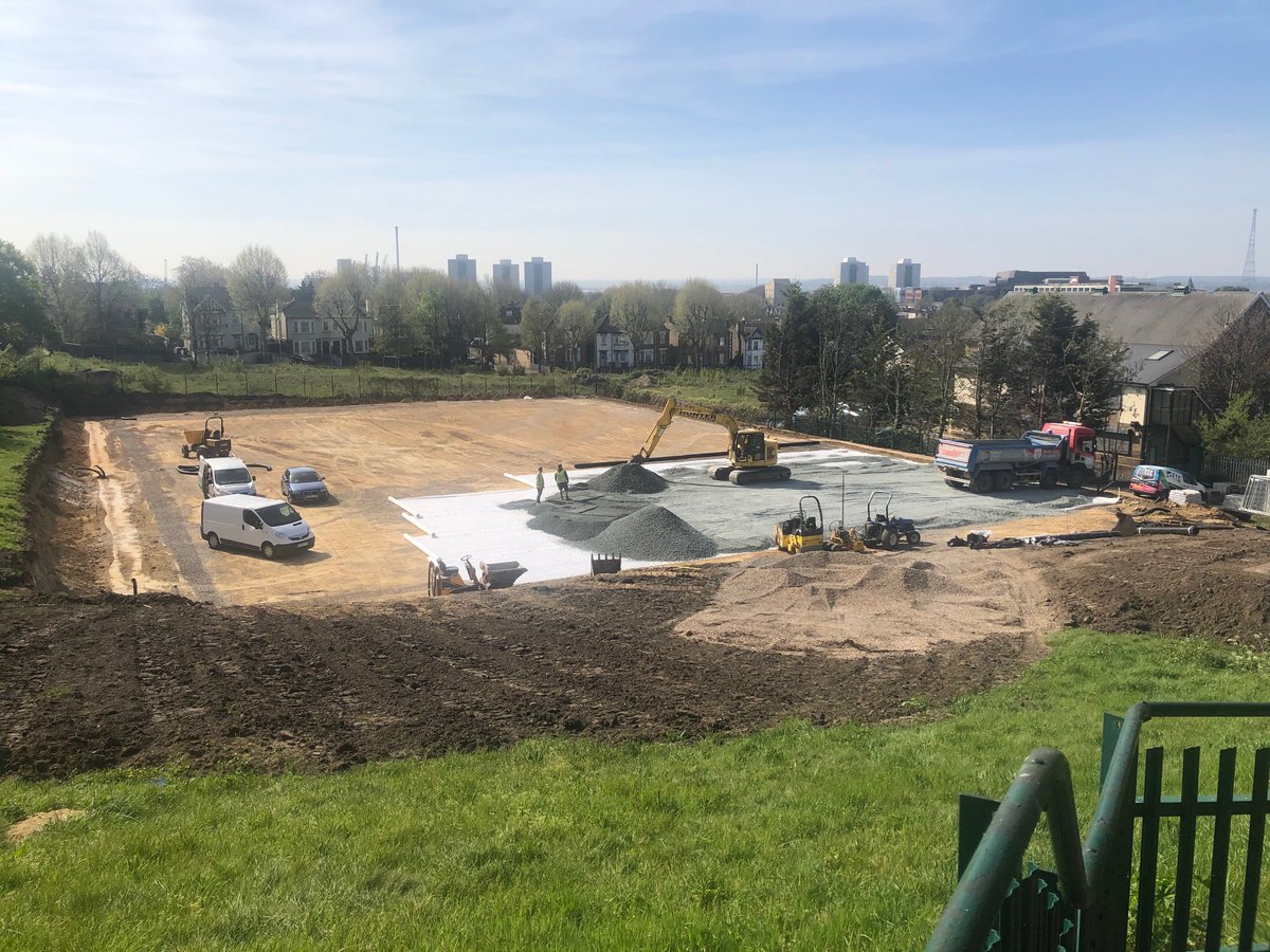 TrustCatalyst's tweet photo. In these difficult times it's great to see the progress being made on the @QHAThurrock all-weather, floodlit pitch.

This is a major upgrade for QHA pupils. Community use outside school hours is also being planned.
@MundayCramer @etcsports @QuarryHillSport #CatalystRocks ⚽️🏉 https://t.co/eT9iG6YKBx