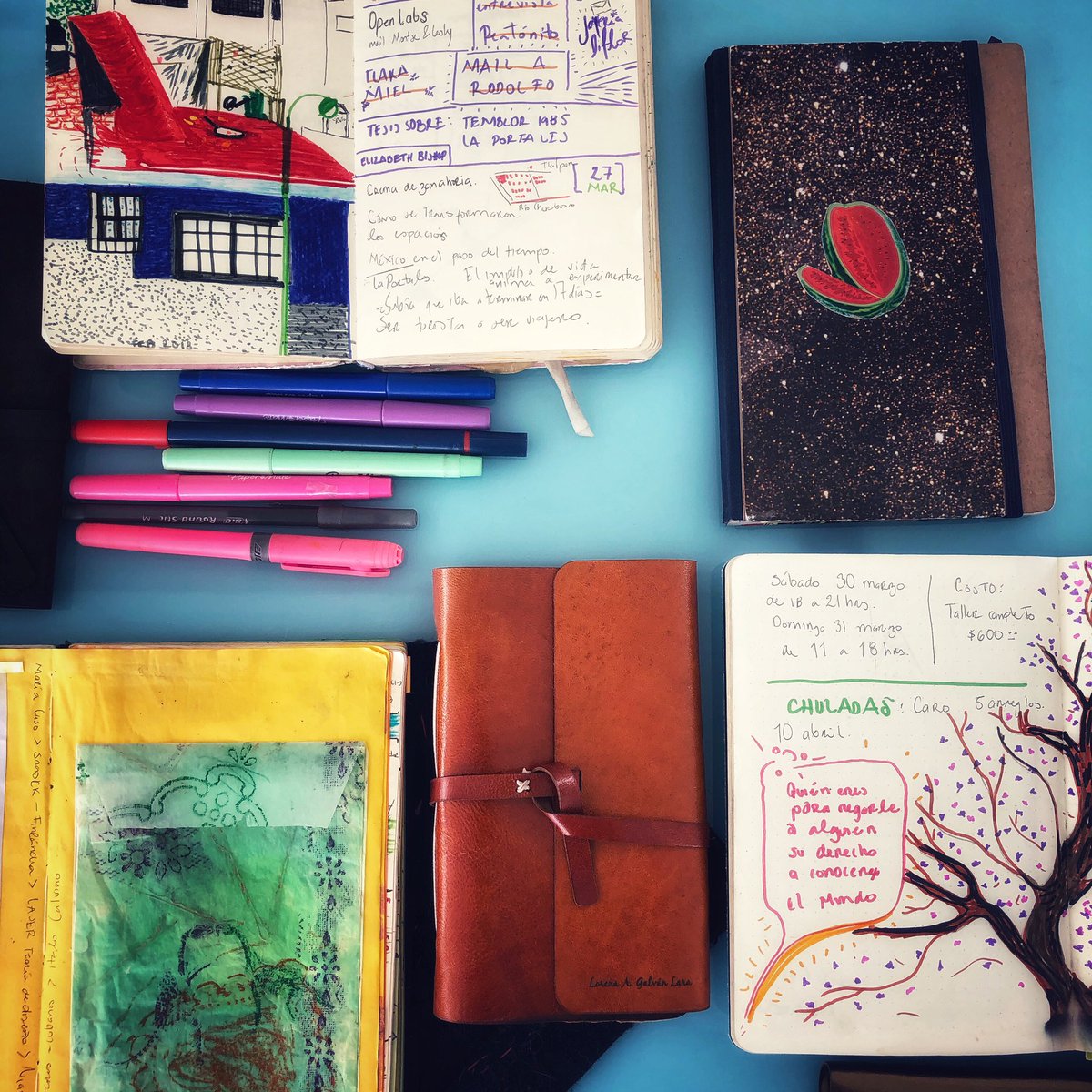 lanubeestudiomx's tweet photo. ¿Quieren aprender a organizar su tiempo con estilo y creatividad? Hoy Nube Violeta nos enseñará a hacer un bullet journal o bitácora personal,  sigan el vídeo  en IGTV hoy 8 pm

#FelizMiercolesATodos #COVID19 #ConsumeLocal #crea https://t.co/wTtRiFrDj0