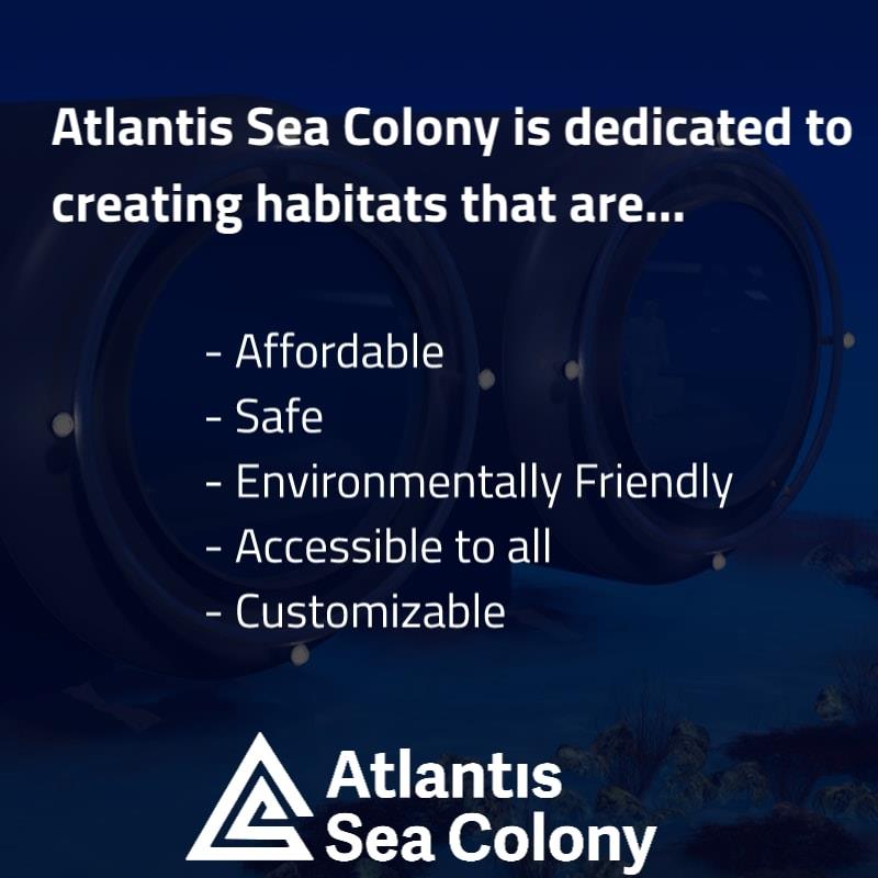 #atlantisseacolony #colonizettheocean #underwaterworld #underwater #enviornmentallyfriendly #scubadiving #scuba #ocean