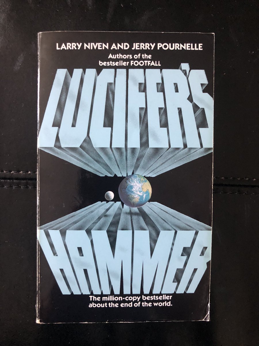 Today’s 2 books on a specific topic—the (fictional) end of civilization as we know it:“Childhood’s End” by Arthur C. Clarke“Lucifer’s Hammer” by Larry Niven and Jerry Pournelle