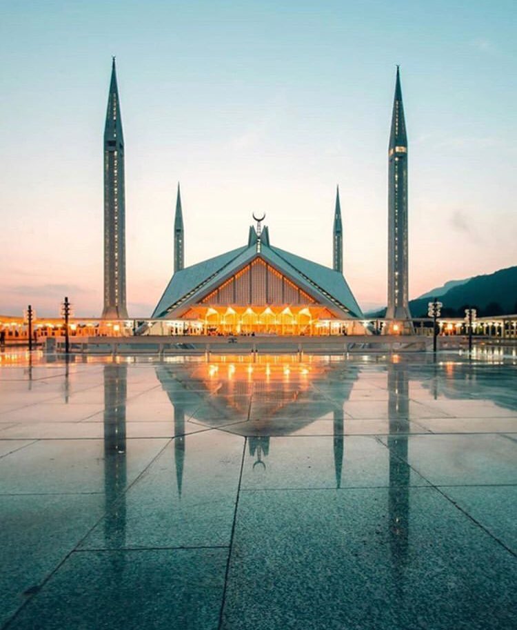 Shah Faisal Mosque in Islamabad #BeautifulPakistan