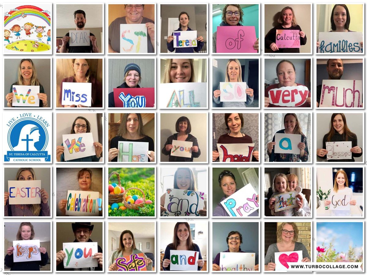 STC_Walkerton's tweet photo. To our STC families - a special message from our STC Staff!! #STCShines #STCPrays @BGCDSB https://t.co/mMnFClb42r