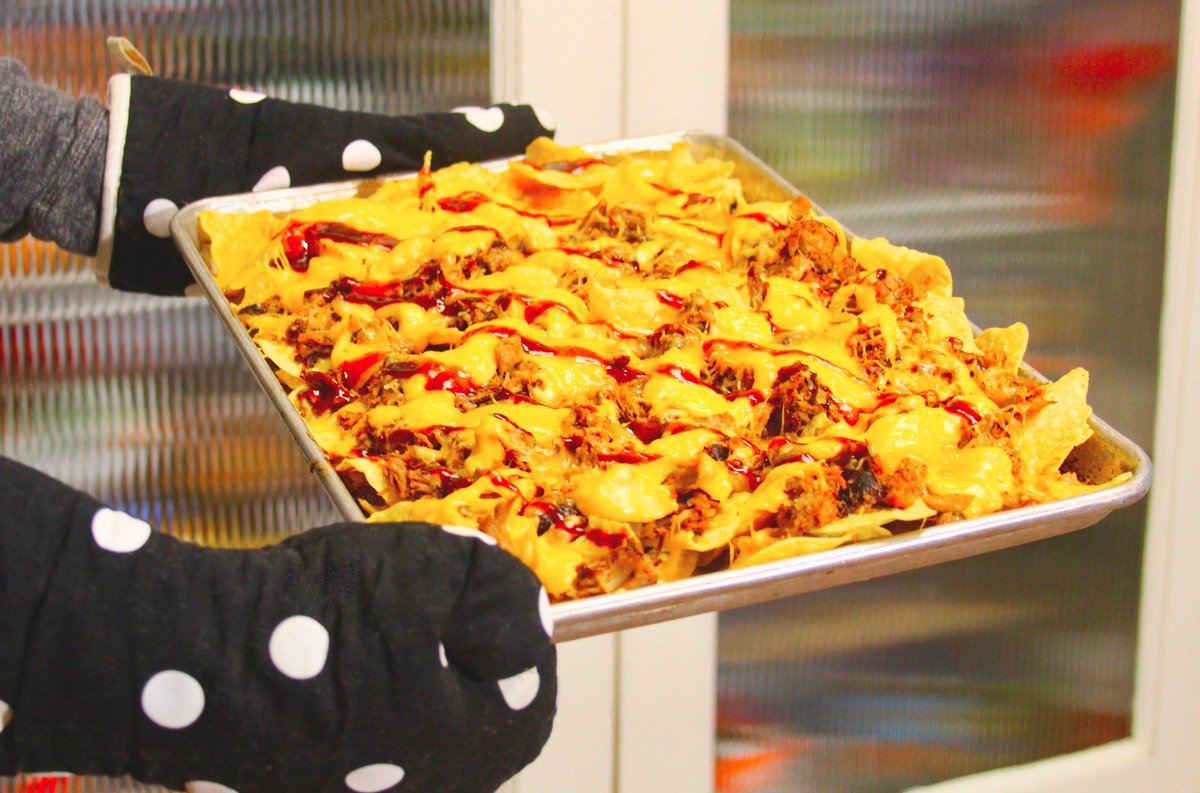 Grillocracy's tweet photo. Providing the family some comfort with pulled pork nachos...
#stayinandcookout #keepcalmandgrillout https://t.co/HAxoz5iWsx