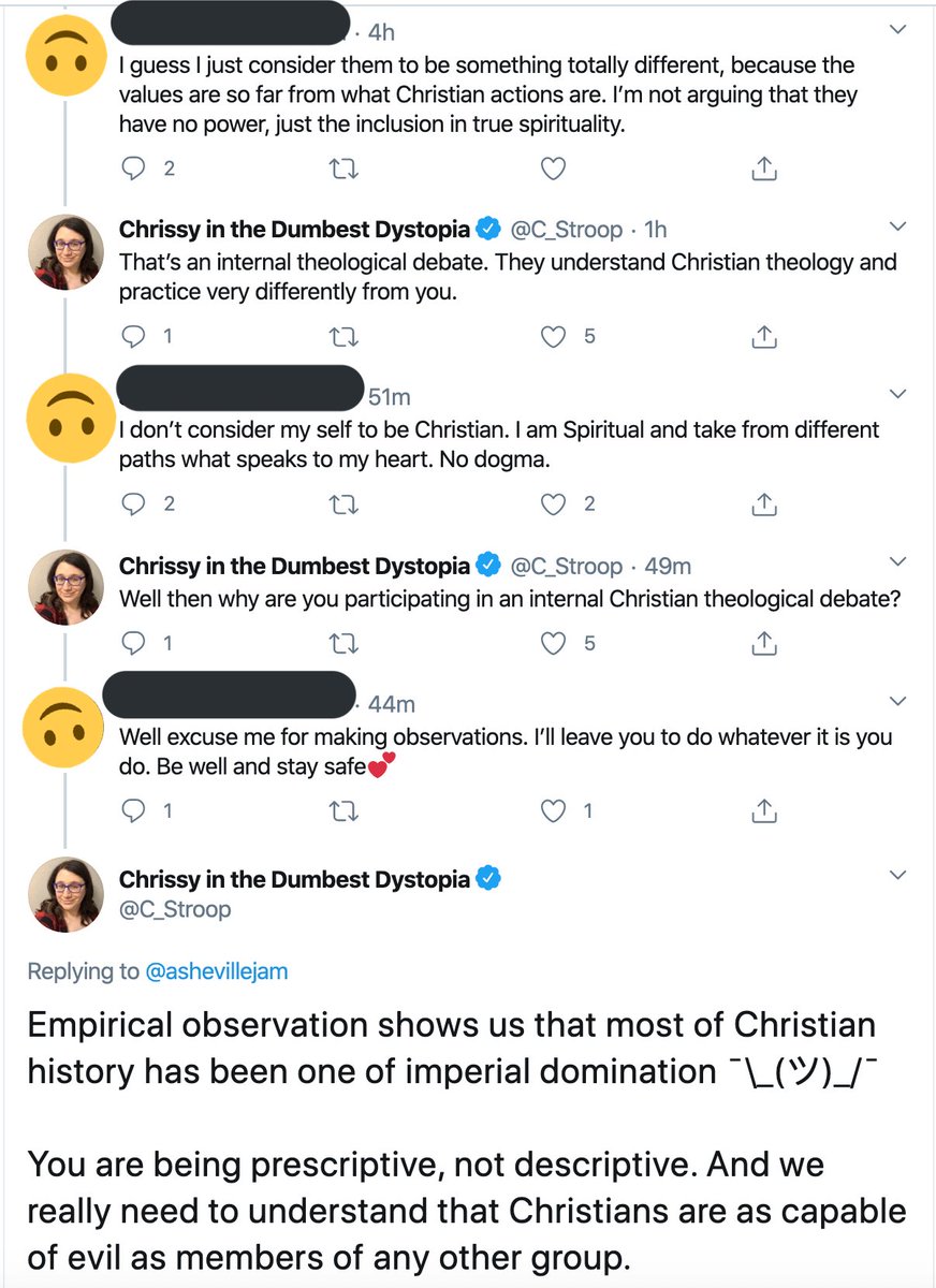 The Unbearable Fragility of Internalized Christian Supremacism: A Saga in Screenshotted Tweets