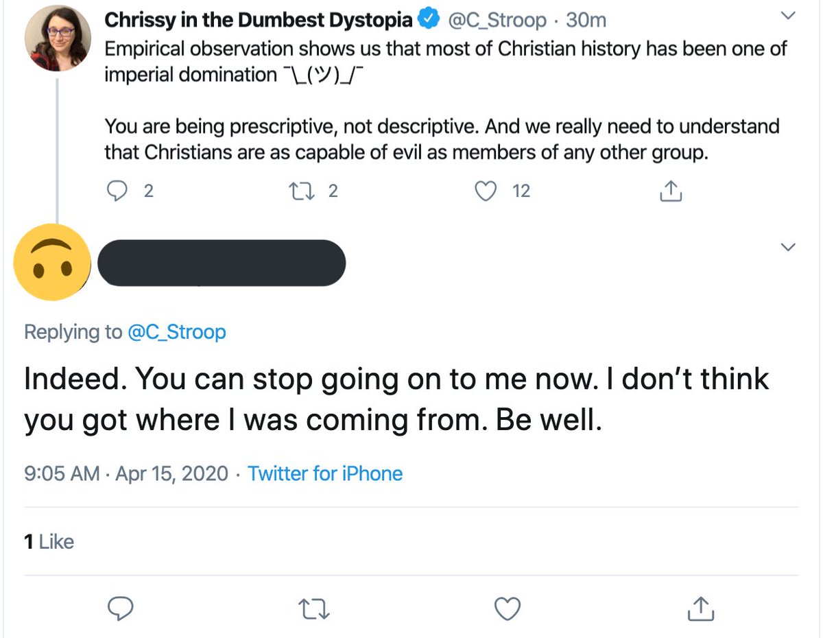 The Unbearable Fragility of Internalized Christian Supremacism: A Saga in Screenshotted Tweets
