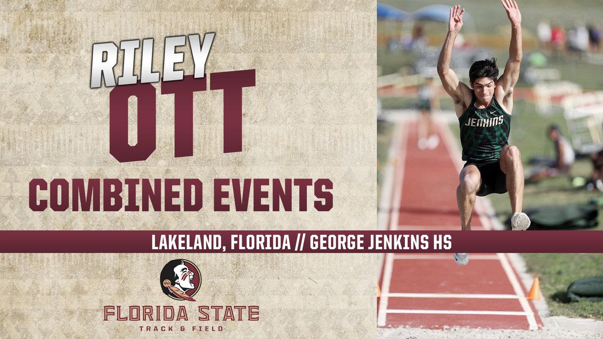 Join us in welcoming <a href="/wrileyo/">Riley Ott</a> to the #Noles Family where he will put his wide range of talents on display in the combined events!