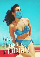 JTillx's tweet photo. The latest fashion this summer . The trikini! https://t.co/2txsMXM9MR