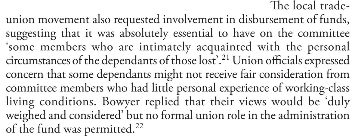 Interestingly, in recognition of this problem, local trade unions tried to get involved in the grantmaking panels and were welcomed with open arms.Ha- only kidding! Of course they were totally shunned: 9/