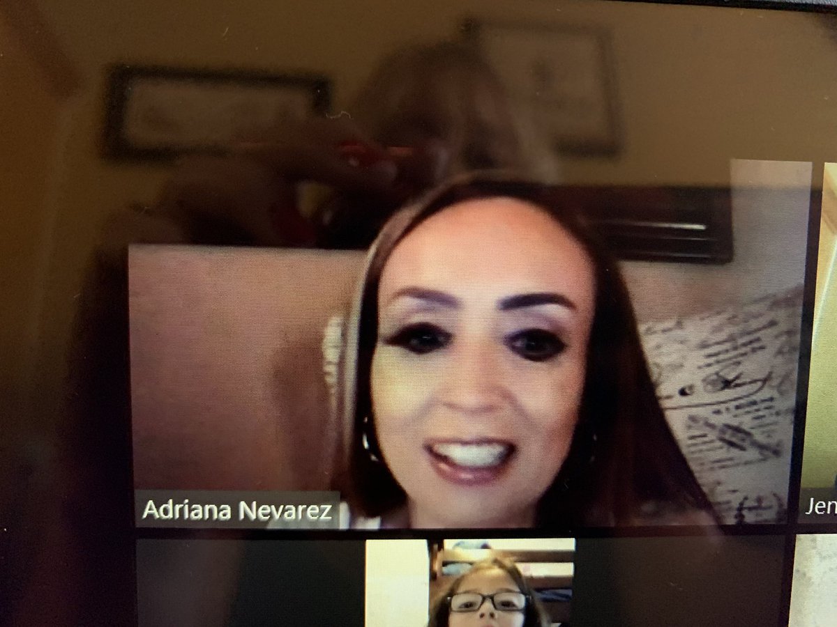 JMadrid_YISD's tweet photo. Great class meeting with @anevarez_JCE! 1. What do you like about Remote Learning? 2. What is something you are trying to get better at doing? #TeamSISD #BuffaloStrong #BuffaloBUS #SEL #growthmindset https://t.co/K6Amg5HjOJ