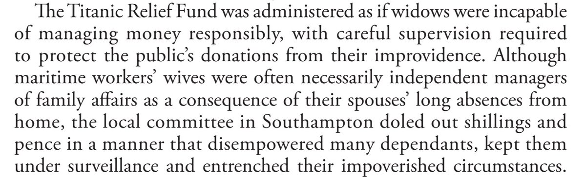 One of the big problems seems to have been that the fund’s trustees didn’t think much of:a)The working classb)WomenSo the fact that many of the beneficiaries were poor widows really didn’t help. 6/