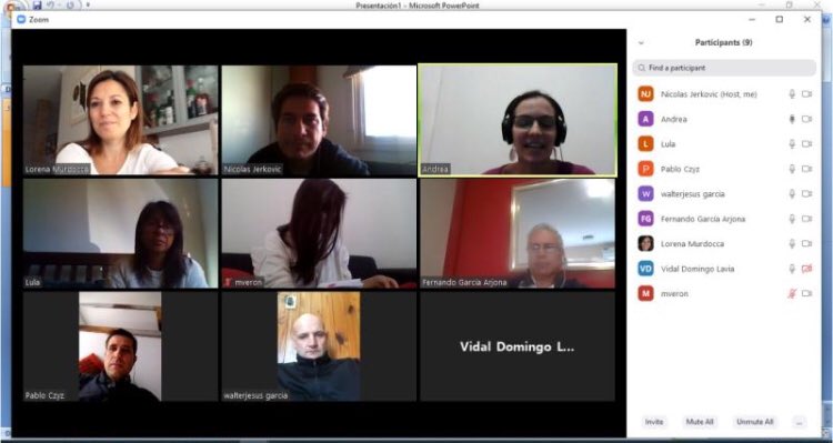 InstitutoIAIA's tweet photo. Reunión Comité de #Sostenibilidad IAIA.

#QuedateEnCasa https://t.co/3GNgfwxyLx