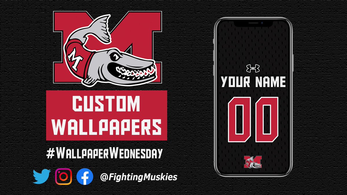 We're letting you call the shots this #WallpaperWednesday! 

Step 1️⃣: RT this tweet and follow us if you don't already
Step 2️⃣: Reply to this tweet with your Name and Number 
Step 3️⃣: We will DM you your customized Muskie jersey

The request line is open from 12-2PM ET. 🔥📲