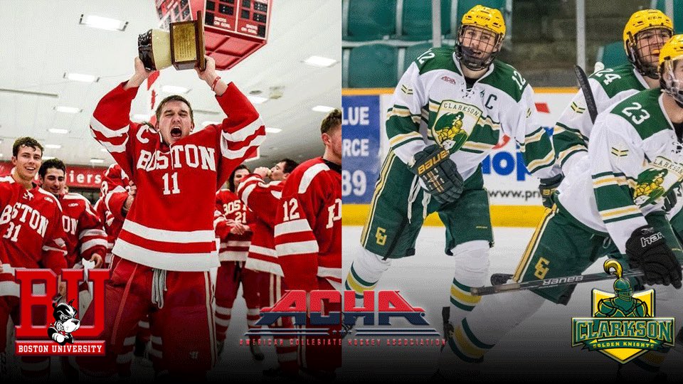 #ACHA M2 Best Jersey

ELITE EIGHT

• Northeast Region 

(8) Boston vs. (11) Clarkson 

Vote below! #JerseyMadness
