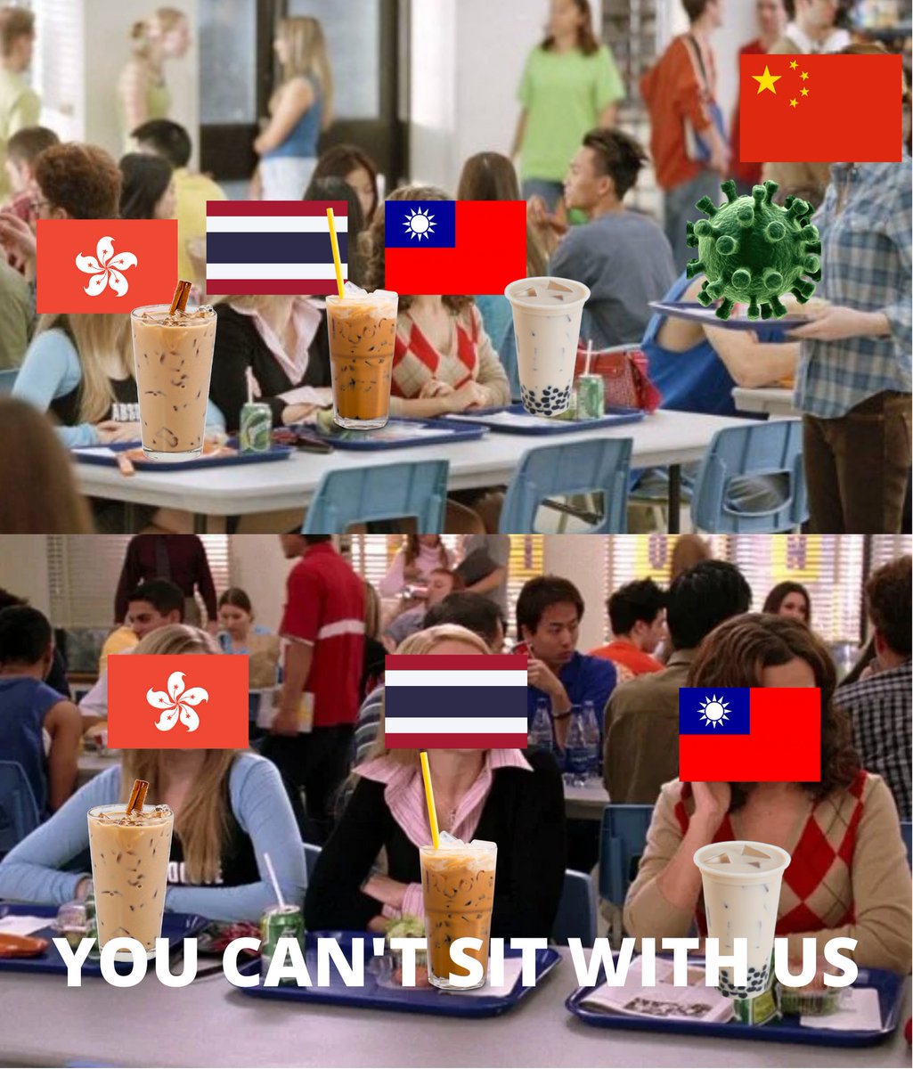 sadsad_potato's tweet image. Oh wait, you are Chinese but you are not those silly Chinazis and also support Hongkong and Taiwan as a country? If that's the case, you can sit with us &amp;lt;3 
p.s. and let enjoy our milk tea
#ชานมข้นกว่าเลือด #MilkTeaAlliance #奶茶聯盟