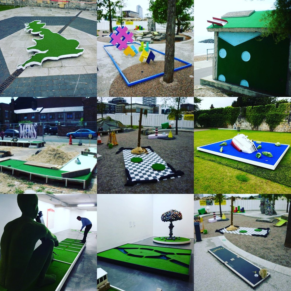 marketing_gott's tweet photo. Happy World Art Day https://t.co/C1bmj9044i #worldartday #crazygolf #minigolf #miniaturegolf #adventuregolf #worldartday2020 #crazyworldofminigolftour #artainment #artertainment https://t.co/8ccEn2460v