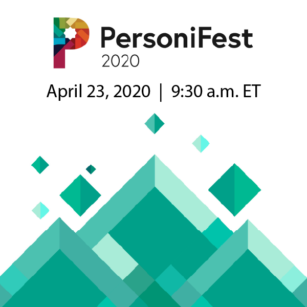 WildApricot's tweet photo. PersoniFest 2020 is 100% online. Register for FREE and join us on April 23.  https://t.co/tdUAqFnNgF https://t.co/R4mZYdMxy6