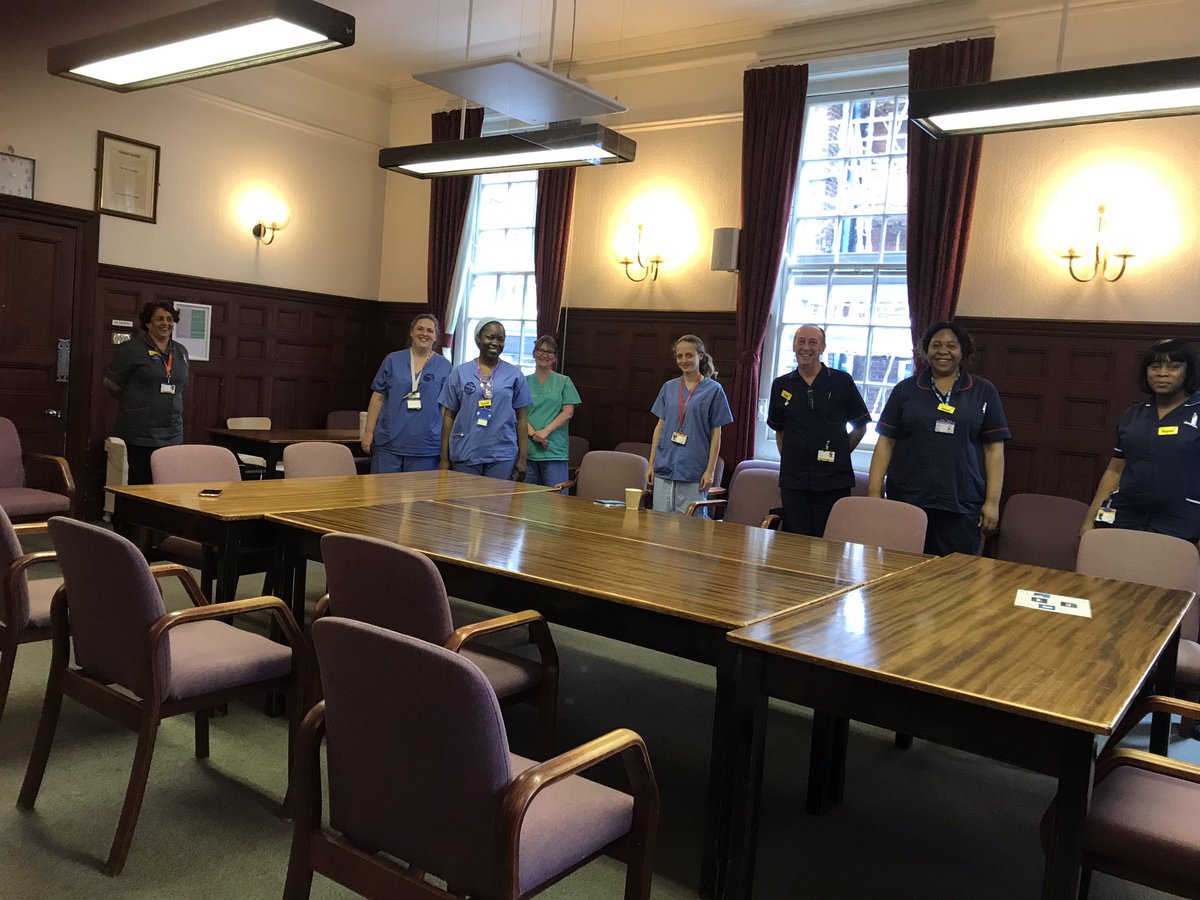 CAlexanderNHS's tweet photo. Spent the day @WhippsCrossHosp used the opportunity 2 sit  in with @ratansiz on wards managers forum and ADoNs meeting - opportunity to reflect on what we have learned so far.  V proud of all of your leadership. https://t.co/sQhnpSmJ9z