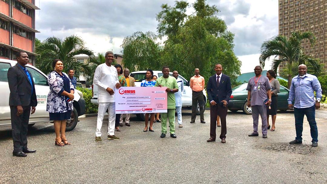 genesisgroupng's tweet photo. As one of our support towards the elimination of the deadly #Covid_19 virus, Genesis Group, through our chairman, Dr. Nnaeto Orazulike, in the early hours of today, April 15, has donated the sum of five million naira to the Ministry of Health, Rivers state. 

Our Passion is YOU. https://t.co/djOijsUAhc